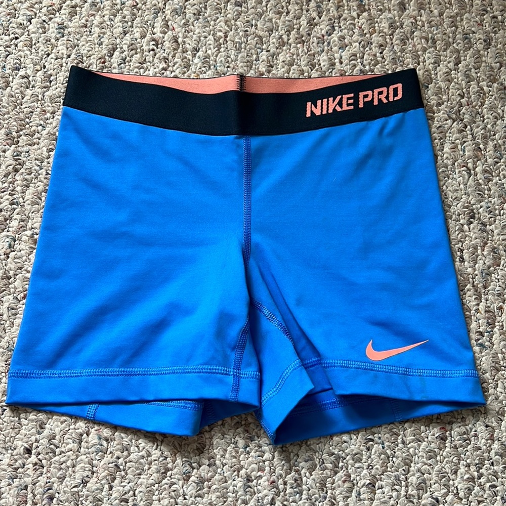 Blue Nike Pros
